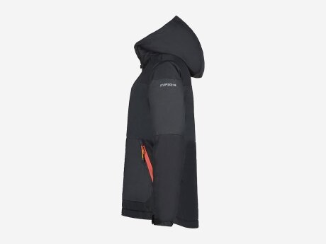 Kinder Skijacke LINDLEY, SCHWARZ, 176