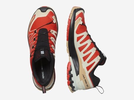 Damen Outdoorschuhe XA PRO 3D V9 GTX, Aurora Red/Safari/White, 10