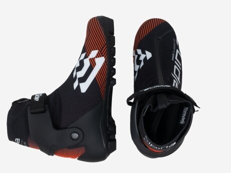 Unisex Langlaufschuhe Race CL AS, Red/Black/White, 43