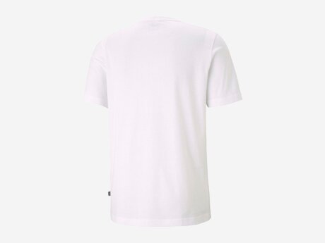 Herren T-Shirt ESS Small Logo Tee, PUMA WHITE, 3XL