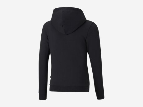 Kinder Pullover ESS Logo Hoodie, PUMA BLACK, 140