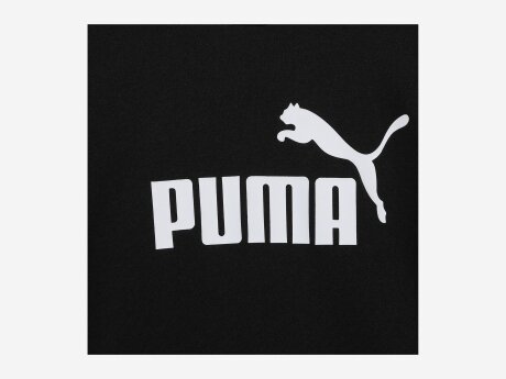 Kinder Pullover ESS Logo Hoodie, PUMA BLACK, 140