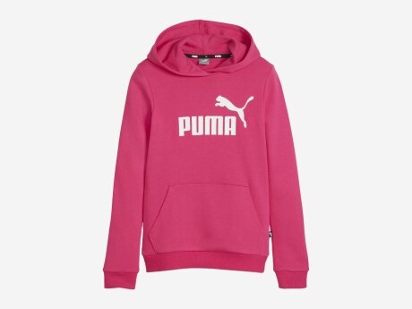 Kinder Pullover ESS Logo Hoodie, GARNET ROSE, 104 Kinder Pullover ESS Logo Hoodie, GARNET ROSE, 104