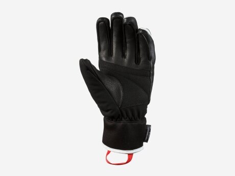 Unisex Handschuhe Mastery, black / white / fire red, 9.5