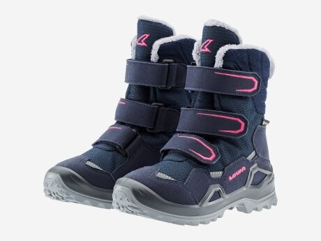 Kinder Winterschuhe MILO EVO GTX HI, NAVY/BEERE, 30 Kinder Winterschuhe MILO EVO GTX HI, NAVY/BEERE, 30