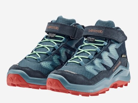 Kinder Wanderschuhe MADDOX PRO GTX MID VC JR, NAVY/RAUCHBLAU, 29 Kinder Wanderschuhe MADDOX PRO GTX MID VC JR, NAVY/RAUCHBLAU, 29