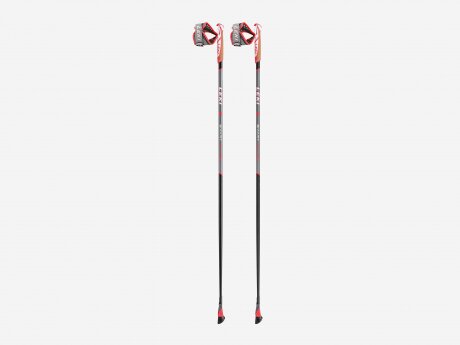 Unisex Nordic Walking Stöcke Smart Flash, mehrfarbig, 125