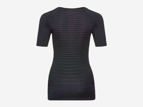 Damen Funktionswäsche SUW Top Crew Neck Performance Light, black, S