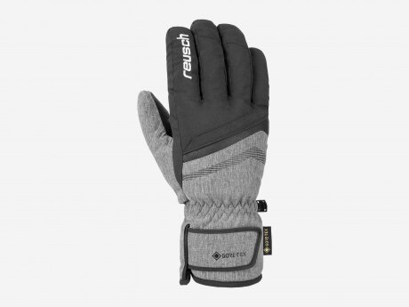 Herren Handschuhe Frank GTX®, black / black melange, 10.5