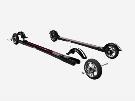 Unisex  TRIAC CARBON MEDIUM SKIROLLER, -, -