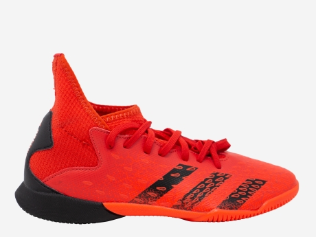 Kinder Fußballschuhe PREDATOR FREAK.3, RED/CBLACK/SOLRED, 3.5