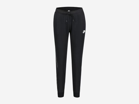 Damen Hose Essential Fleece, BLACK/WHITE, XL