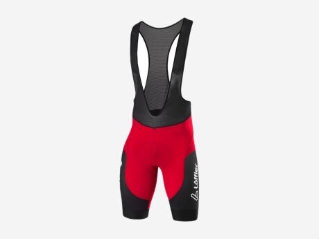 Herren Radhose BIKE BIBSHORTS WINNER III, RED, 48