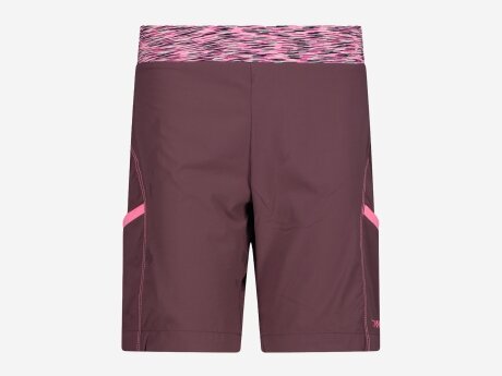 Damen Short BERMUDA LIGHT CLIMB, PLUM, 34