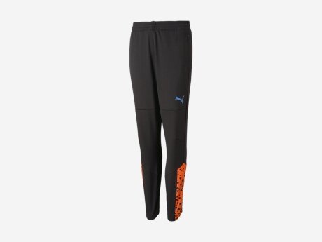 Kinder Hose individualCUP, PUMA BLACK-ULTRA ORANGE, 140