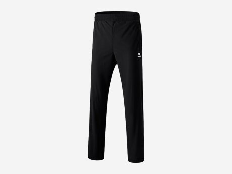 Herren Hose Running Pants Zipper, black, L