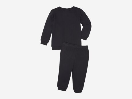 Kinder Trainingsanzug Minicats ESS Crew Jogge, COTTON BLACK, 68