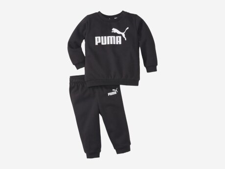 Kinder Trainingsanzug Minicats ESS Crew Jogge, COTTON BLACK, 68