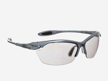 Unisex Sonnenbrille Herren Sportbrille TWIST THREE 2.0 VL, black matt, 0