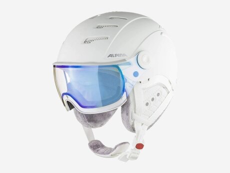 Herren Skihelm JUMP 2.0, white-grey matt, 59