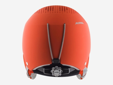 Kinder Skihelm ZUPO, pumpkin-orange matt, 48