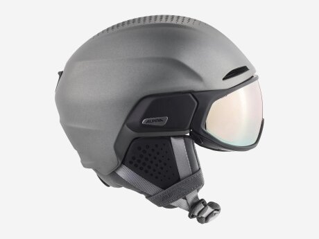 Unisex Skihelm ALTO QV, gunmetal matt, 55 Unisex Skihelm ALTO QV, gunmetal matt, 55