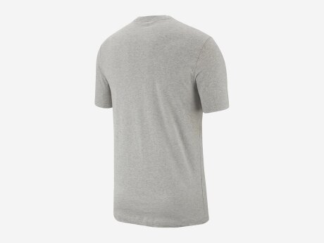 Herren T-Shirt T-Shirt, DK GREY HEATHER/BLACK, XXL