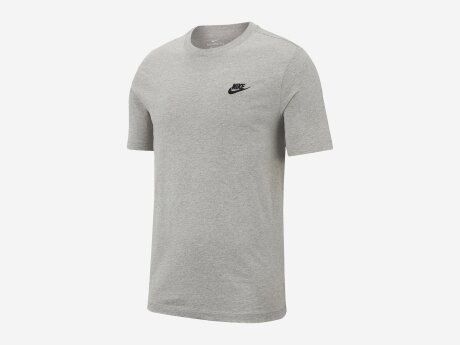 Herren T-Shirt T-Shirt, DK GREY HEATHER/BLACK, XXL