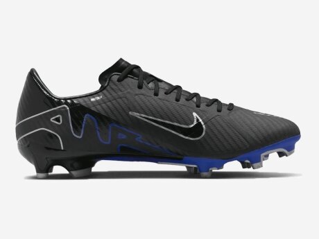 Herren Fußballschuhe Mercurial Zoom Vapor 15 Academy FG/MG, BLACK/CHROME-HYPER ROYAL, 9.5