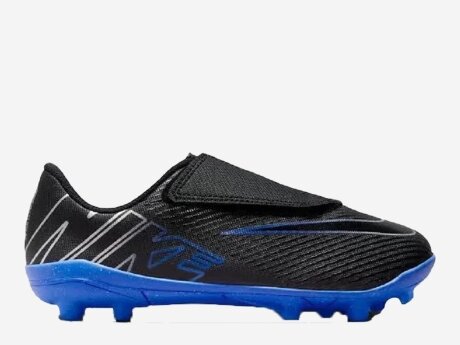 Kinder Fußballschuhe JR Mercurial Vapor 15 Club MG PS, BLACK/CHROME-HYPER ROYAL, 13.5C