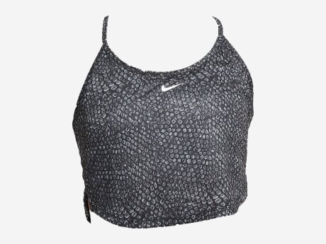 Damen T-Shirt Dri FIT One Tanktop, BLACK/PEARL PINK/WHITE, XL