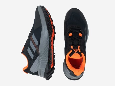 Herren Laufschuhe TERREX SOULSTRIDE R, CBLACK/GRESIX/SOLRED, 11