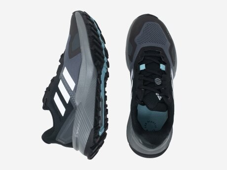 Damen Laufschuhe SOULSTRIDE RAIN.RDY, CBLACK/CRYWHT/MINTON, 4.5