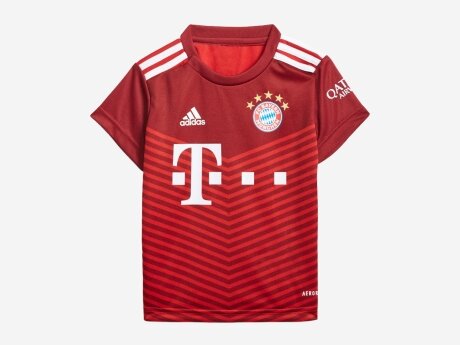 Kinder Trainingsanzug FC BAYERN MÜNCHEN 21/22 MINI-HEIMAUSRÜSTUNG, FCBTRU, 86