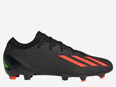 Herren Fußballschuhe X SPEEDPORTAL.3 FG, CBLACK/SOLRED/TMSOGR, 11