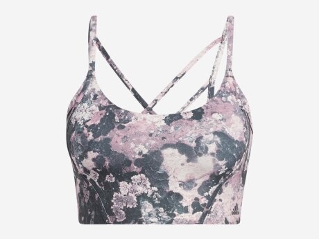 Damen Funktionswäsche BH YO LS LL AOP, MAGMAU/CARBON/PRINT, XL