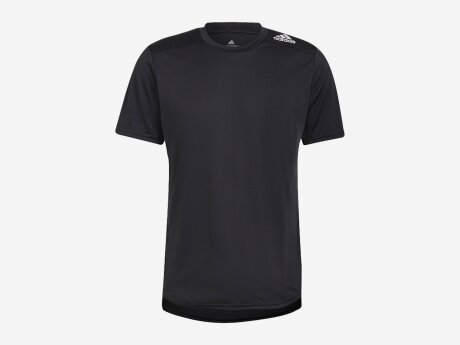Herren T-Shirt DESIGNED 4 RUNNING, BLACK, M