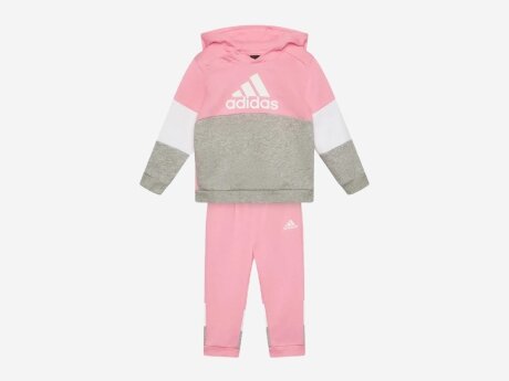 Kinder Trainingsanzug INF CB FL TS, BLIPNK/MGREYH, 98