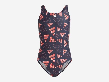 Kinder Badeanzug AOP BARS SUIT G, LEGINK/BRIRED, 164