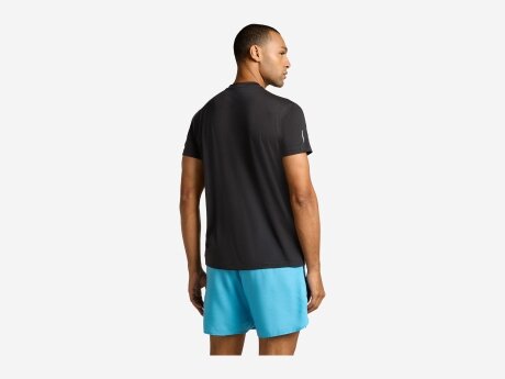 Herren T-Shirt Merinomix 125 Cool-Lite Speed Kurzarmshirt mit Viertelreißverschluss, BLACK, XXL