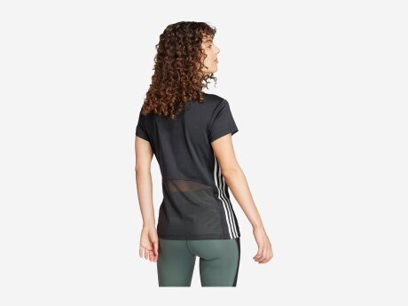 Damen T-Shirt Hyperglam Training T-Shirt, BLACK/WHITE, XXL