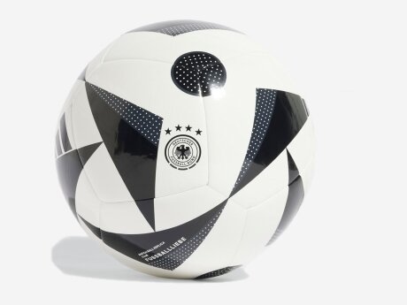 Unisex Fußball FUSSBALLLIEBE DFB CLUB BALL, WHITE/BLACK/DKGREY, 5