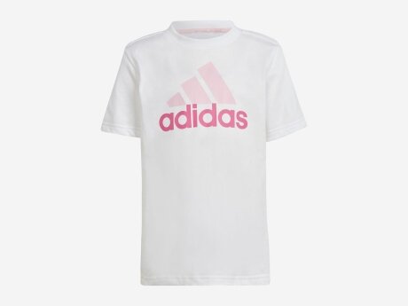 Kinder Trainingsanzug  LOGO T-SHIRT UND SHORTS SET, WHITE/MULTCO, 122