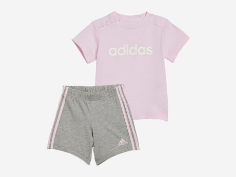 Kinder Trainingsanzug I LIN CO T SET, CLPINK/WHITE, 98
