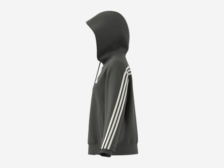 Damen Sweatshirt W FI 3S FZ HD, LEGIVY/WHITE, XL