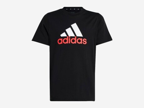 Kinder T-Shirt U BL 2 TEE, BLACK/BRIRED, 176