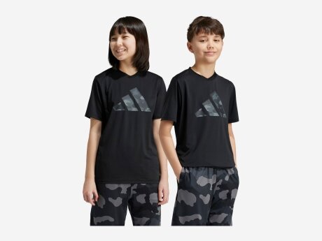 Kinder T-Shirt J TR-ES PRINT, BLACK, 116 Kinder T-Shirt J TR-ES PRINT, BLACK, 116