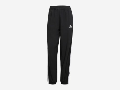 Herren Hose Train Essentials 3-Streifen Woven Hose, BLACK/WHITE, L/T