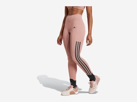 Damen Leggings Optime 3-Streifen Full-Length Leggings, WARCLA, XS