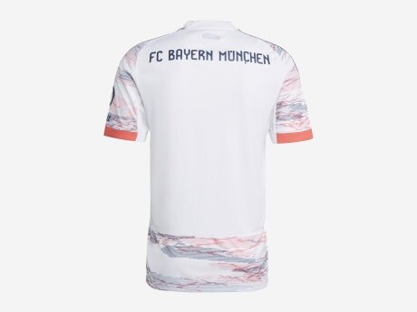 Herren Fußballtrikot FC Bayern München 25/26 Auswärtstrikot, WHITE, M